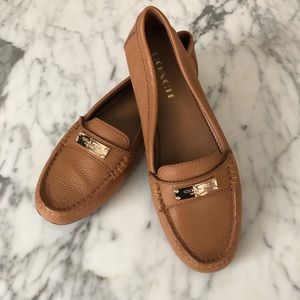 New Coach Leather Loafers